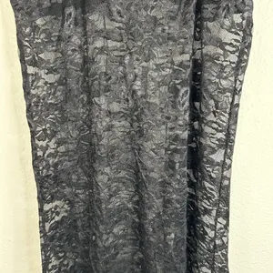 Black Sheer Lace Slip Dress - Size Small thumbnail 10