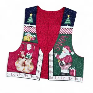Vintage 90’s Christmas Santa Holiday Present Vest thumbnail 1