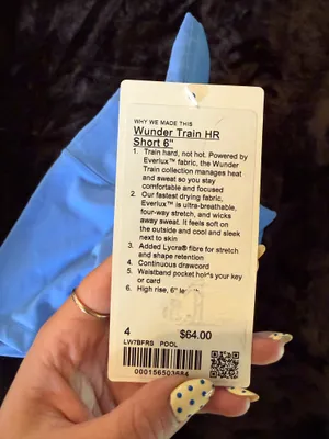 Lululemon Wundertrain Shorts thumbnail 2
