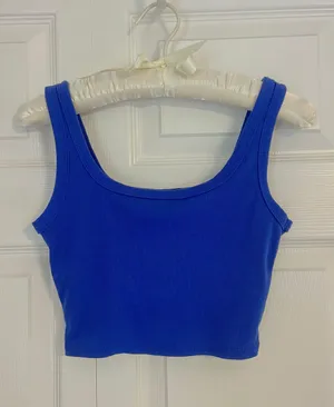 blue tank top thumbnail 3