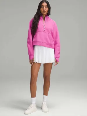 Lululemon Scuba Oversized Half-Zip Hoodie XS/S Pow Pink Tone Lounge Athleisure thumbnail 3