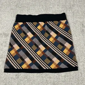 Title Nine Skirt Womens Medium Merino Wool Blend That’s A Wrap Plaid Mini Preppy thumbnail 6