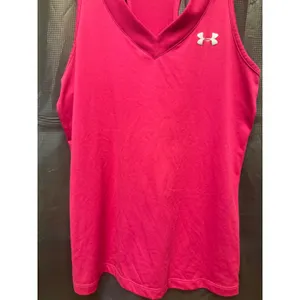 Under Armour Heat Gear Pink Razor Back Workout Tank Size Small thumbnail 2