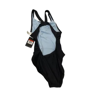 Nike NX Womens Black One-Piece Performance Swimsuit Size 14 SKU 8510 thumbnail 11
