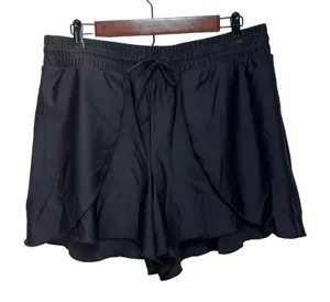 Summersalt The Sea to Shore High Waisted Swim Shorts‎ Size L Sea Urchin Black thumbnail 1