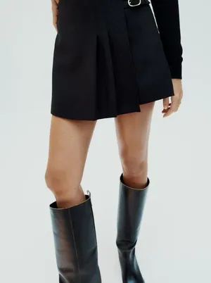 ZARA Side Buckle Skort thumbnail 2