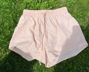 Target Wild fable pink striped shorts SIZE SMALL thumbnail 1
