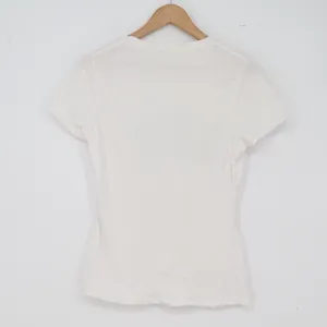 Unbranded T-Shirt Womens M White LIT Shamrock Graphic Good thumbnail 4