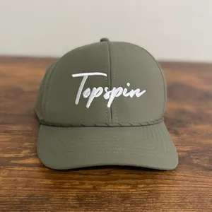 Topspin Olive Green Men's Baseball Cap thumbnail 1