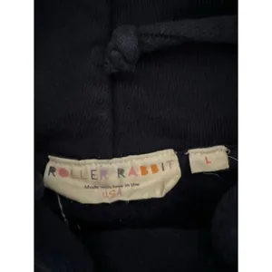 Roller Rabbit Navy Blue NYC Heart Hoodie Size Large thumbnail 5