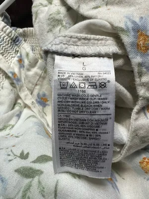 Old Navy Linen Floral Jumpsuit  thumbnail 5
