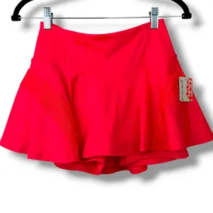 NEW FP Movement Free People Electric Sunset Pleats And Thank You Tennis Skort thumbnail 7