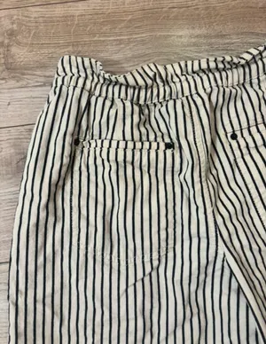 Free People We The Free Striped Wide Leg Pants Size M thumbnail 5