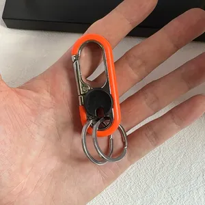 Car Keychain Carabiner Keychain for Men Women Double Key Rings thumbnail 5