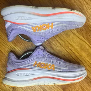 Hoka Bondi 9 “Aster Flower Starlight Glow” 1162012 AGH SIze 11W B/9.5M NO BOX thumbnail 4