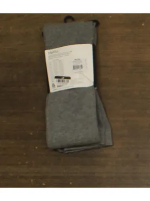 NWT MeMoi Flat Knit Cotton Blend Sweater Tights 92514073 Medium Gray M / L thumbnail 5