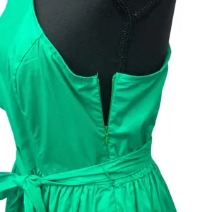 J Crew One Shoulder Flowy Fashion Trendy Belted Midi Dress US‎ Women's 10 NWT thumbnail 5