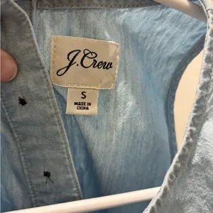 J. Crew Sky Blue Sleeveless Blouse thumbnail 4