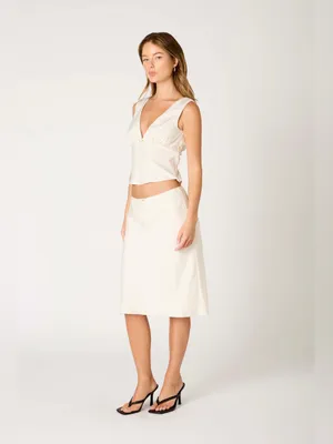 NIA Celia Satin Sleeve Blouse Top Summer Essentials thumbnail 3