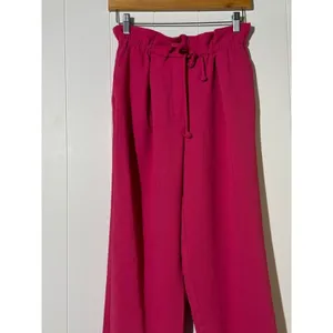 Aritzia Wilfred Paperbag Pants Fuchsia Drawstring High Rise Small thumbnail 6