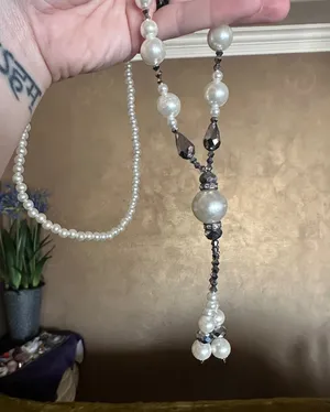 Necklace Pearl White thumbnail 1