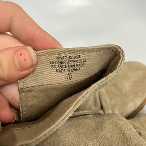 Nine West tan‎ suede leather boots size 9 thumbnail 8