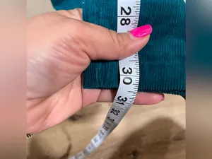Lucy & Yak Teal Original Corduroy Dungarees US Size 2 Regular EUC thumbnail 6
