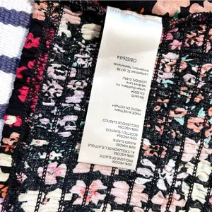 Free People NWOT Ava Floral Reversible Micro Top Large thumbnail 10