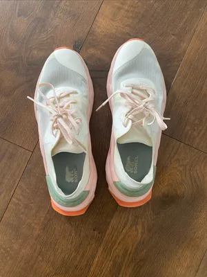 Sorel Kinetic RNEGD Float Sneakers Chalk Eraser Pink Women’s Size 8 thumbnail 5