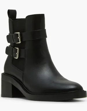 NEW $180 Blondo Lanessa Waterproof Bootie 7.5 M, BLACK LEATHER thumbnail 1
