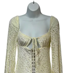 Princess Polly Don't Be Salty Mini Dress White Leopard Burnout Corset US 2 NEW thumbnail 4