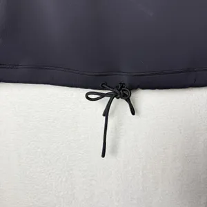 Lululemon Unleash Strength Hoodie Spacer Black 1/2 Zip Women's size 12 thumbnail 3