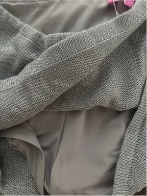 Edikted Teagyn Knit metallic skort medium thumbnail 4