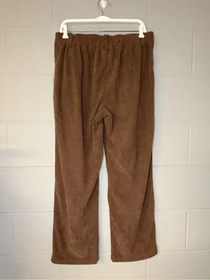 Halara Mid Rise Zipper Pocket Corduroy Casual Pants in Acorn Women’s Size Large thumbnail 4
