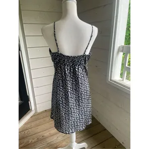 Free People Intimately Free On Our Radar Floral Satin Slip Dress Blue M thumbnail 14