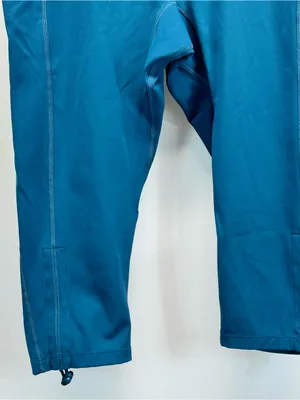 Free People Movement Class Act Cropped Legging L Blue Grass Running Workout Gym thumbnail 5