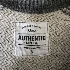 GAP 1969 Retro Spellout 80s‎ Pullover Sweatshirt Crewneck Logo Size Small thumbnail 4