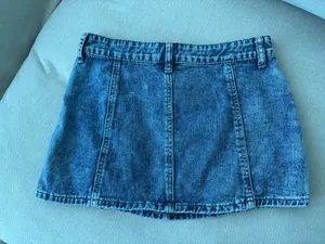 Amazon Jean Cargo Mini Skirt thumbnail 3