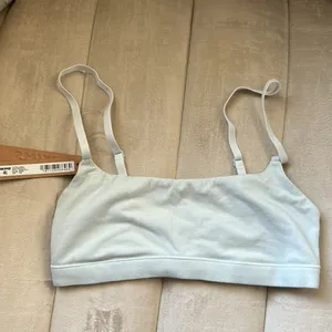 ❄️Skims Cotton (B17) Jersey Scoop Neck Bralette In Frost Xxs thumbnail 4