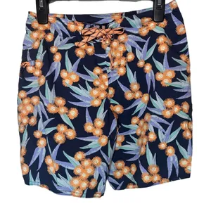 Patagonia Stretch Planing Boardshorts Las Flores New‎ Navy Baggies 8” Size: 4 thumbnail 2