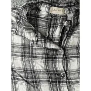 Altar'd State Tunic Shirt Women Small 3/4 Sleeve Button Up Tie Back‎ Cottagecore thumbnail 8