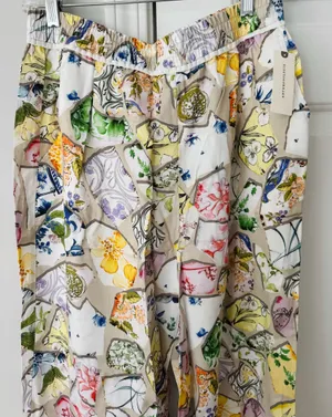Anthropologie Maeve The Brooklin Printed Wide-Leg Pull-On Pants,Size S thumbnail 6
