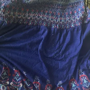 Blue Strapless Top Size XL thumbnail 2