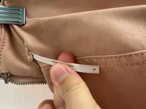 Free People Pink Leather Skirt thumbnail 3