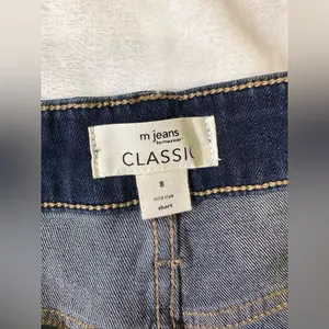 Maurices Dark Blue Denim Skort thumbnail 3
