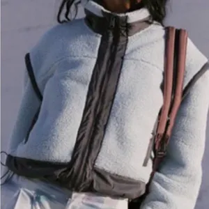 Free People Courtside Visit > Fleece- Ice Flow Combo..Size Large thumbnail 1