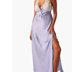NWOT FREE PEOPLE Country Side Maxi Slip Dress Lilac thumbnail 4