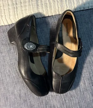 Josef Seibel Black Cara Leather Mary Janes size 38 thumbnail 1