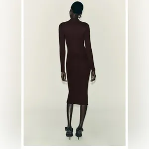 Zara RIB MIDI DRESS‎ thumbnail 3