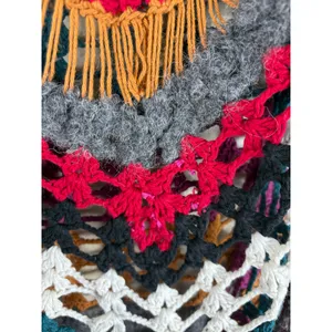 Free People Chasing Rainbows Tunic Sweater Size XS Open Knit Oversized Boho Top thumbnail 8